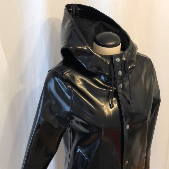 Stutterheim black raincoat. Size XS - Picture 14 of 17